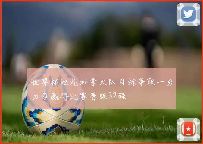 世界杯巡礼加拿大队目标争取一分力争赢得比赛晋级32强